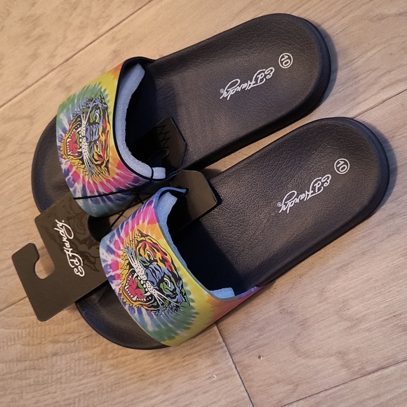 Ed Hardy Shoes - Ed Hardy slides